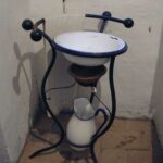 A/502 - Lavabo con bacile e brocca